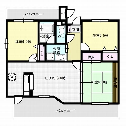 ラフィネ舞 間取り