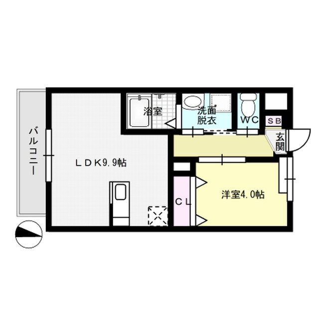 Flowers Cabin 間取り図