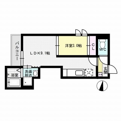 GRANDTIC てぃーだ 間取り