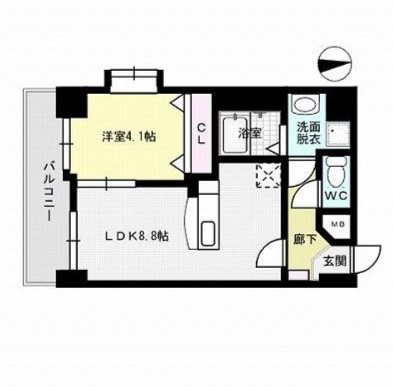 メゾンド　オハナ 間取り