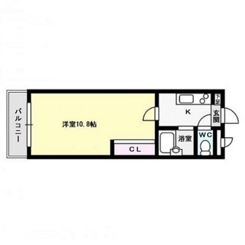 大産鳥飼マンションA棟 間取り
