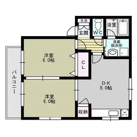 メゾンイチキ 間取り