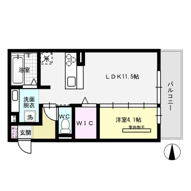 OMK東大利 間取り図