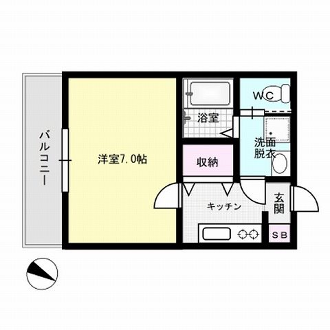 casamento　BACINO 間取り