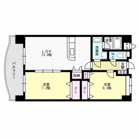 シャルドーネ石丸 間取り