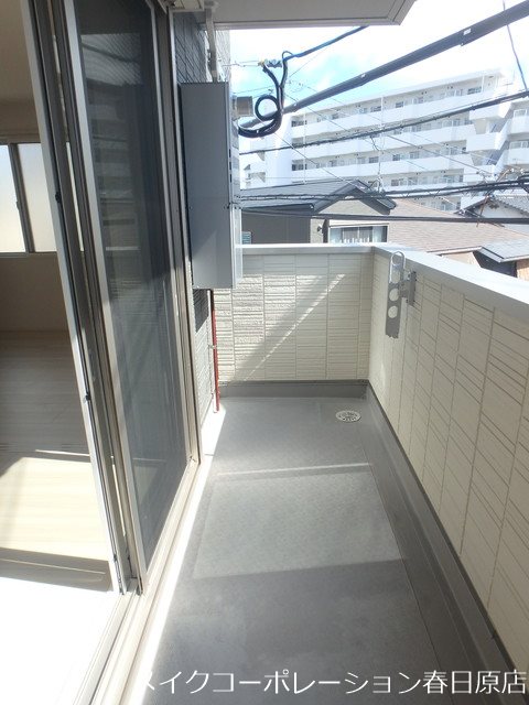 コンフォール大橋 ベランダ