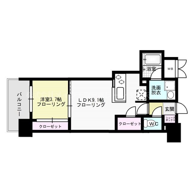 RJRプレシア百年橋 間取り