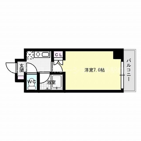 パークコート博多 間取り図