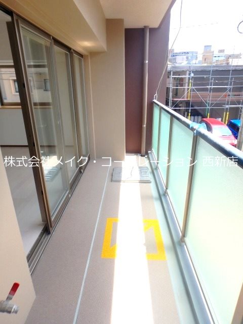 コートサンクレア ベランダ