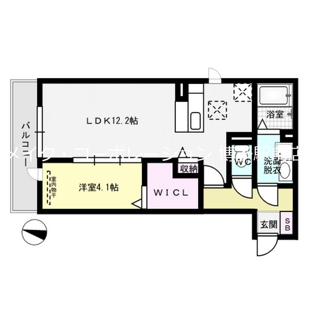 D-room空港南 間取り