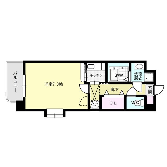 サンビオラ 301号室 間取り