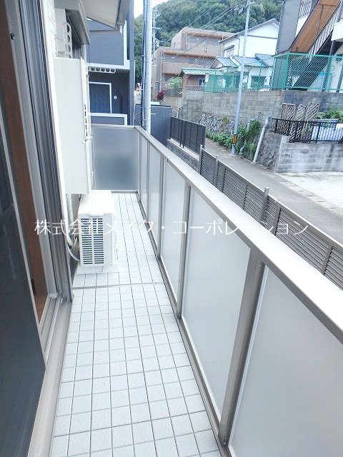 コンフォート福大前～ネット無料～ ベランダ