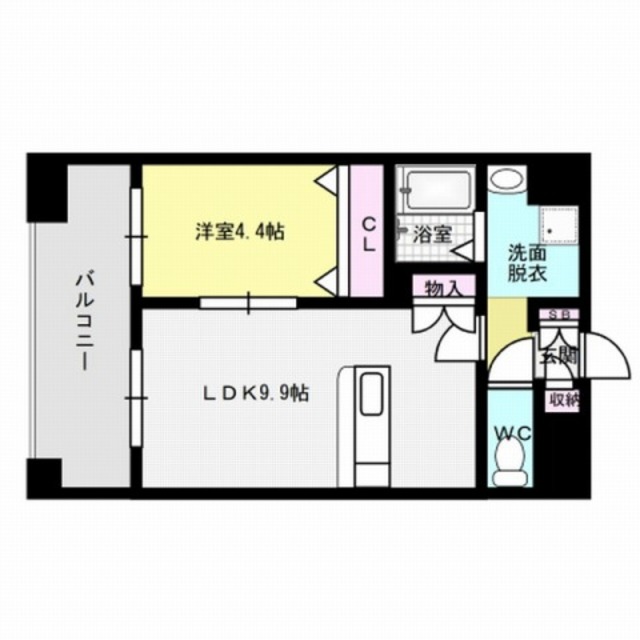 LIBTH別府～ネット無料～ 間取り