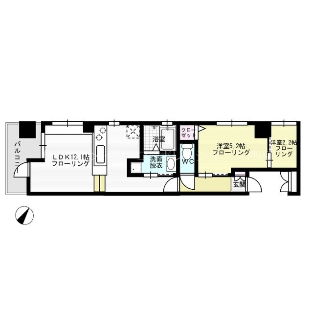 KDX清水レジデンス 間取り