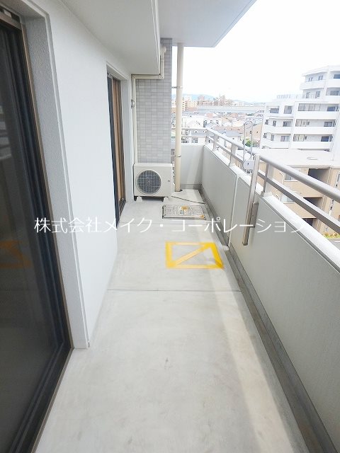 アリュール姪浜 ベランダ