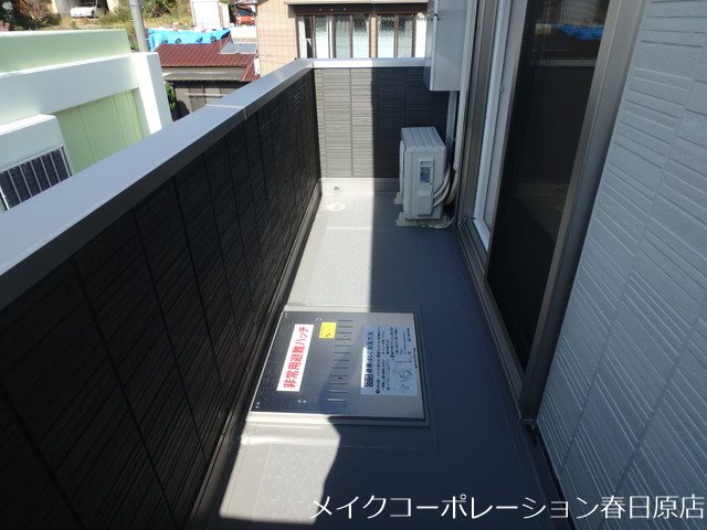 ウエストヒルズ那珂川 ベランダ