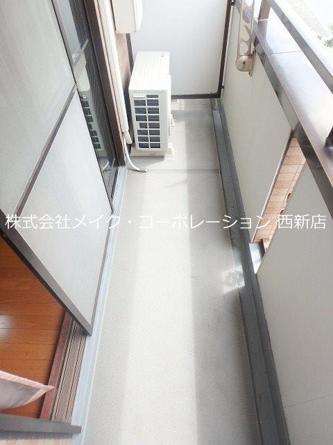 ボナージュ室見～ネット無料～ ベランダ