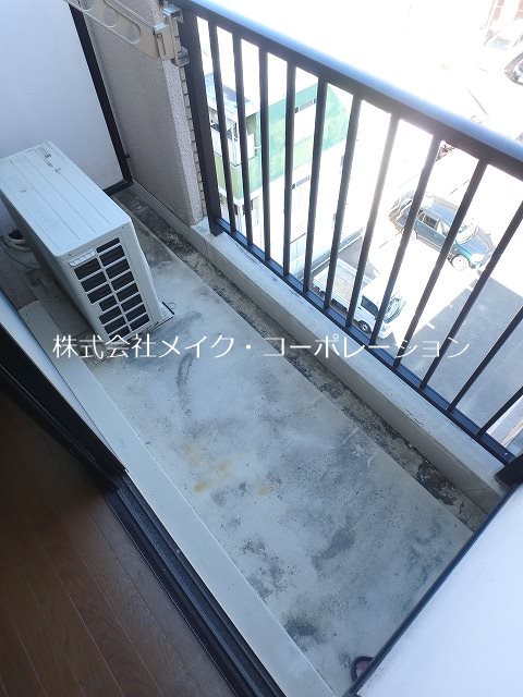 昭代タカモクビル ベランダ