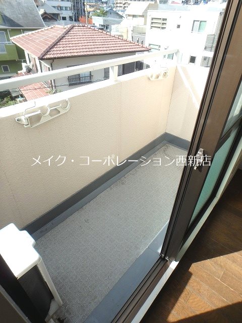 ウエルス西新 ベランダ