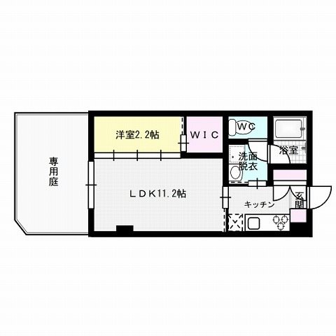 グランパーク長尾X 間取り