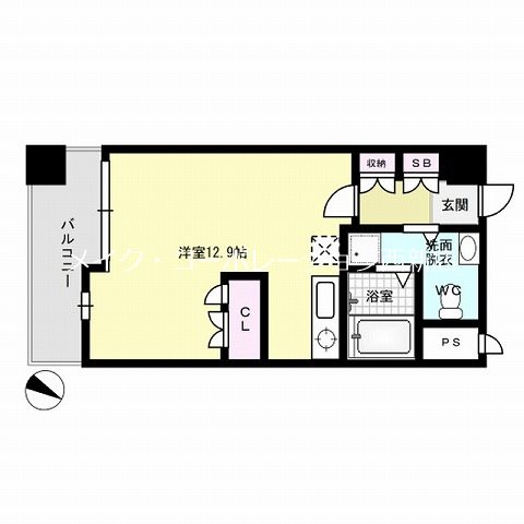 ベルメゾン姪浜 間取り