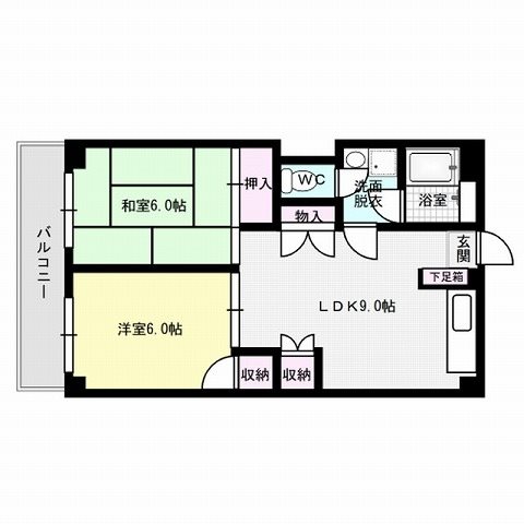 コーポなみと 間取り