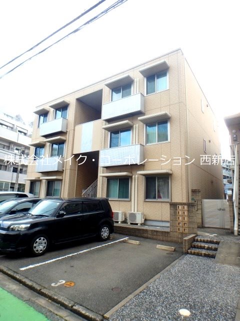 サンク西新Ｂ棟～駐車場無料～ 外観