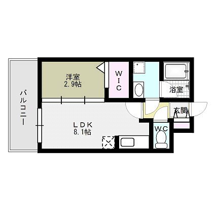 マニフィカ別府 間取り
