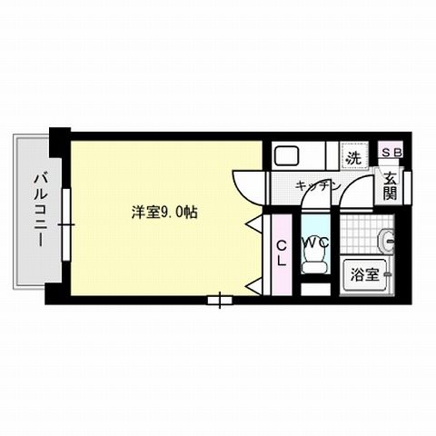 ベルメゾン百道 間取り