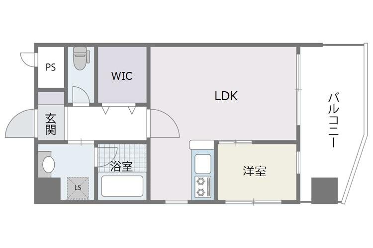 DSタワー平尾駅前レジデンス 間取り