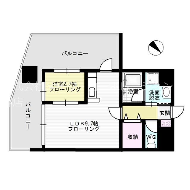 DSタワー平尾駅前レジデンス 間取り