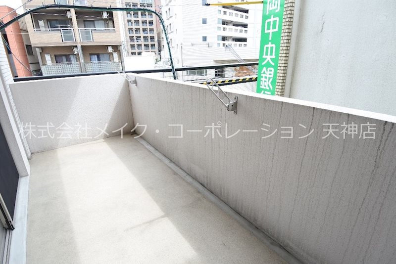 DSタワー平尾駅前レジデンス ベランダ