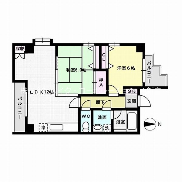 エスピラード藤崎 間取り