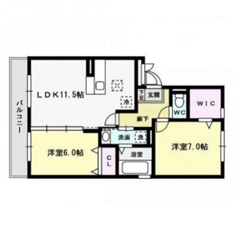 ルミエールドゥ河口 間取り