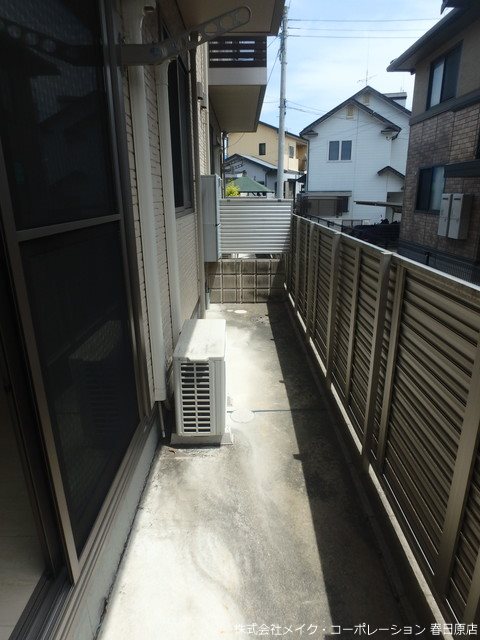 フルール伯玄 ベランダ