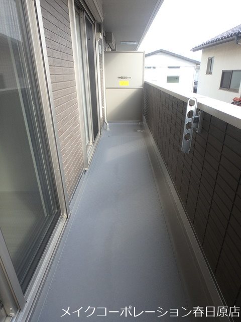 写真は同型タイプ プレシボヌール弥永 ベランダ