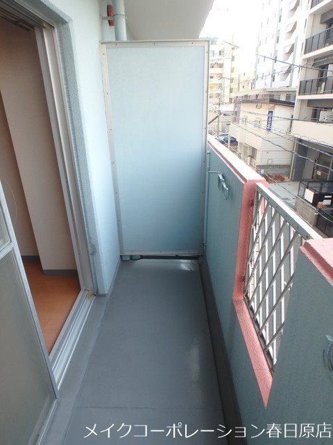 パールハイツ春日原 ベランダ