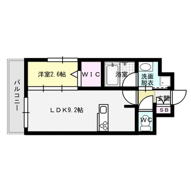 ジェイズステージ 501号室 間取り