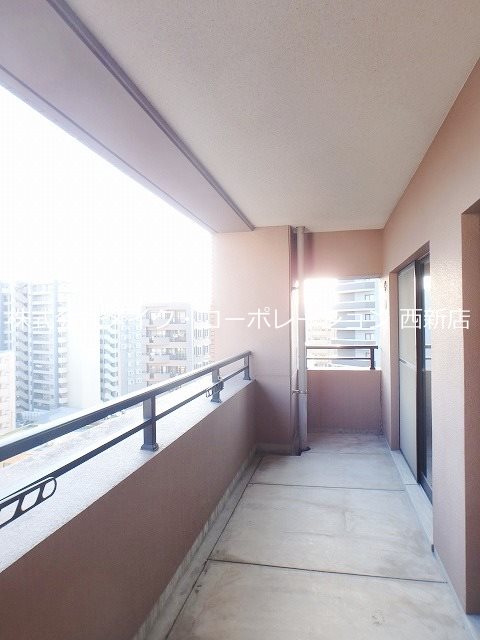 ヴィルコート城南 ベランダ