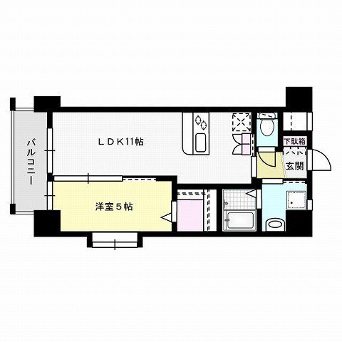 ヴァーグポルトグラン～ネット無料～ 間取り