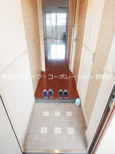 F・PARC西新 玄関