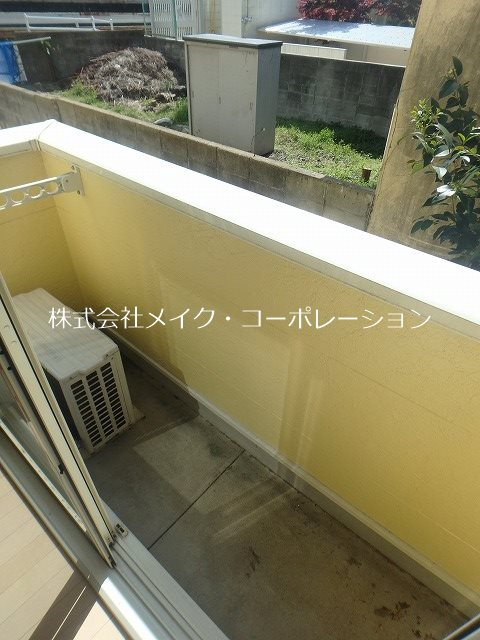 コーポおかやま ベランダ