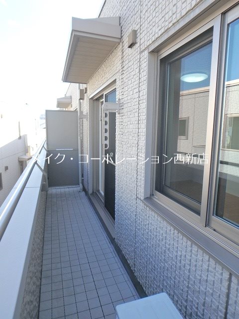 シャーメゾンＫ２～ネット無料～ ベランダ