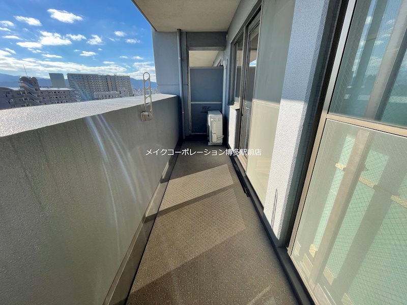 リーベスト竹下駅前 ベランダ