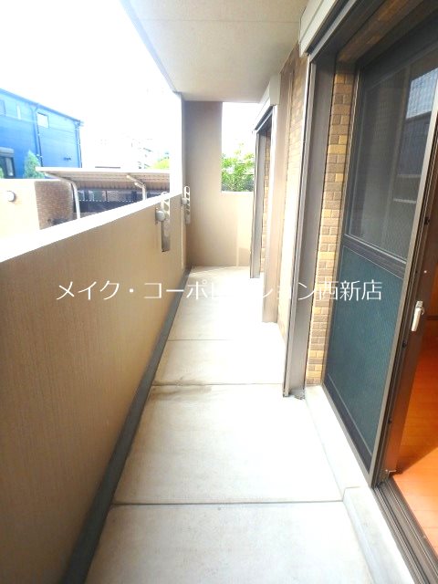 ルミエール干隈 ベランダ
