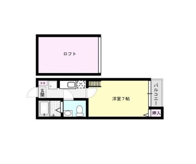 リヴェール別府~ネット無料~ 間取り