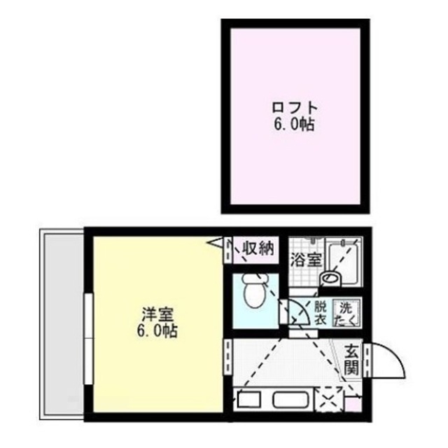 エクセリーヌ藤崎 間取り