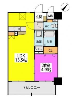 ベルカンパーニュ 間取り