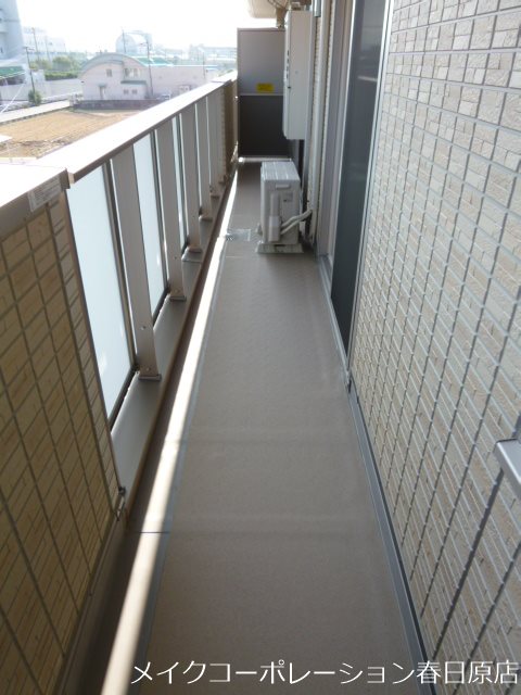 写真は同型タイプ ジョアセジュール博多南2号館 ベランダ