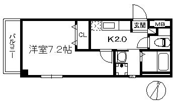 アリエスTAKATORI 間取り